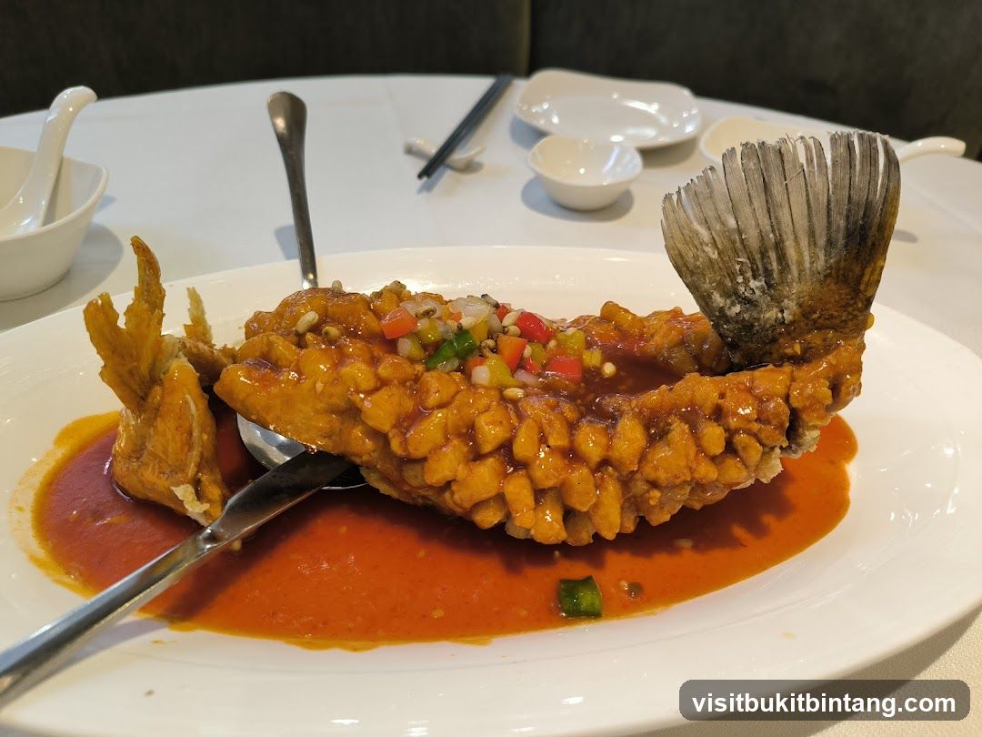 Crispy Fried Fish with Sweet and Sour Sauce