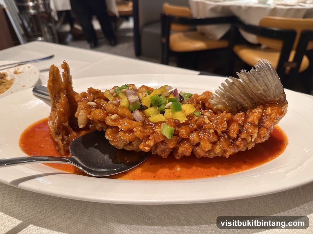 Crispy Fried Fish with Sweet and Sour Sauce