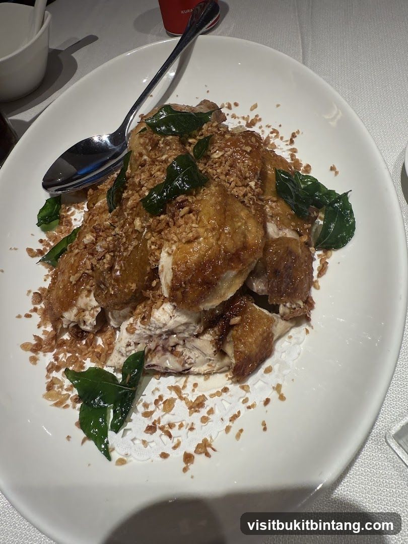 Crispy Fried Chicken with Garlic and Herbs