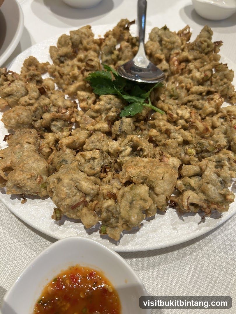 Fried Oysters with Dipping Sauce