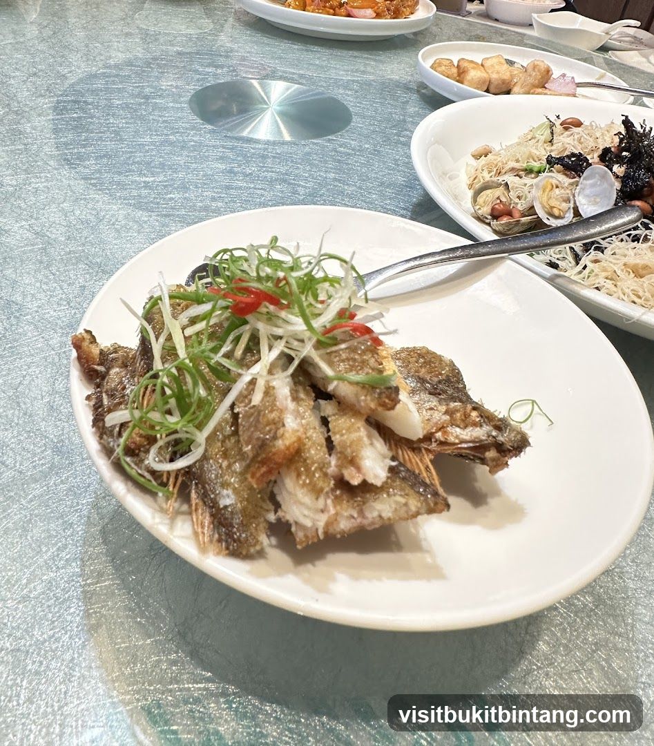 Fried Fish with Scallions