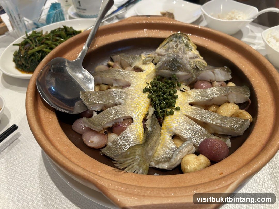 Steamed Fish Dish