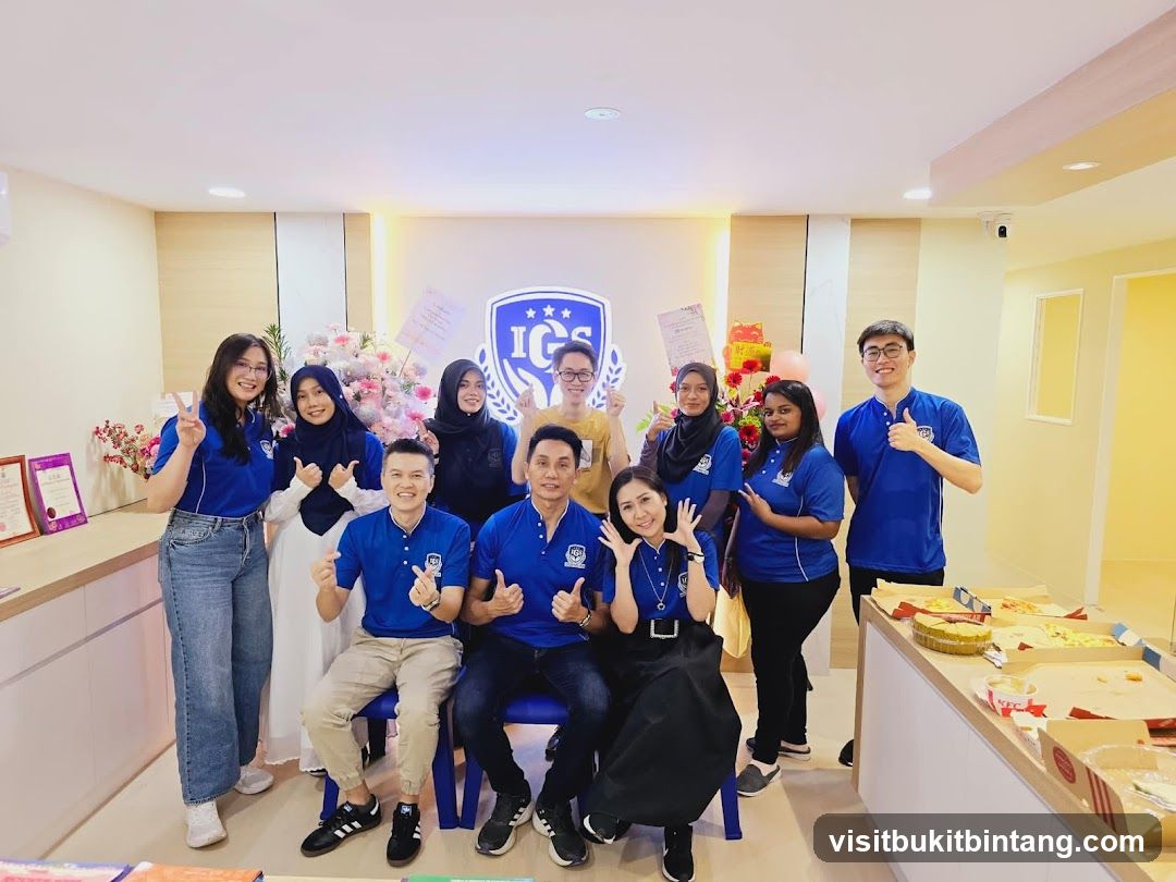 Group Photo with IGS Logo