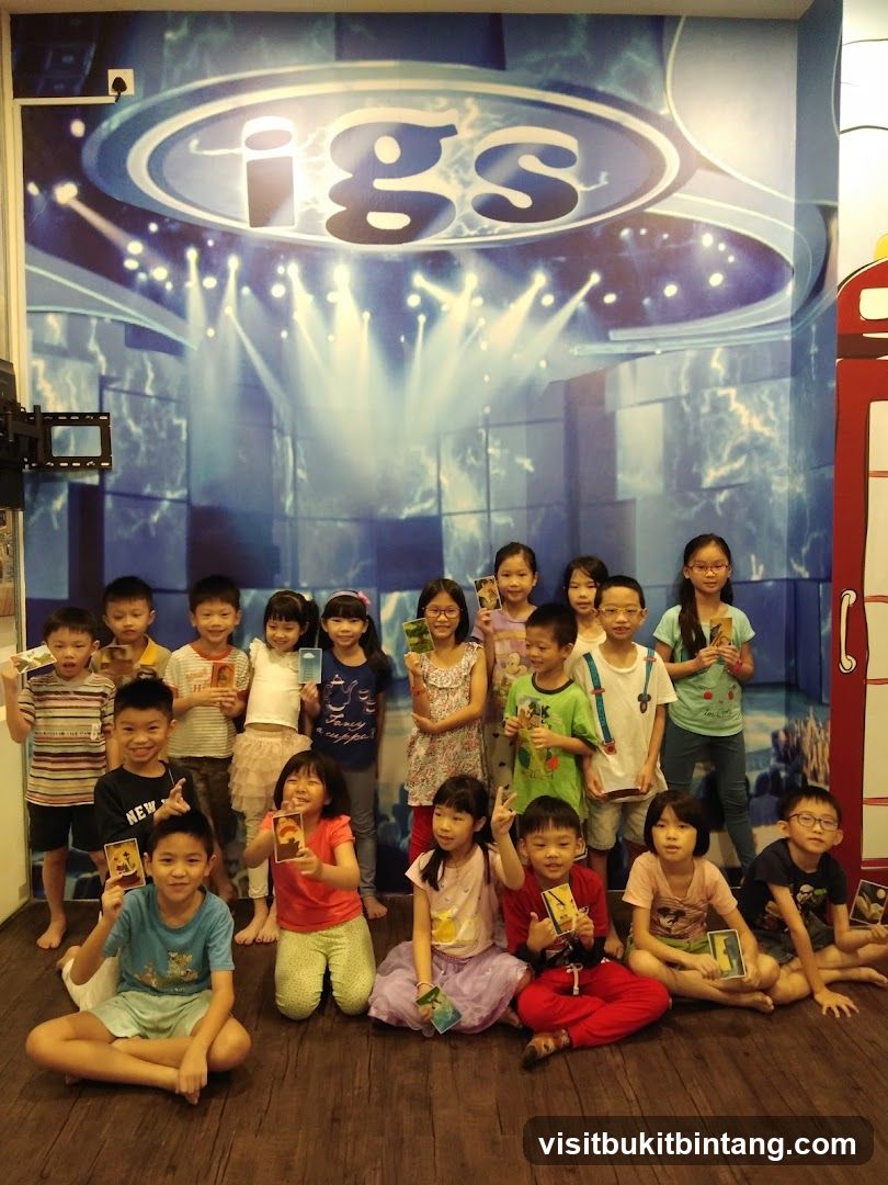 Children Posing with Cards