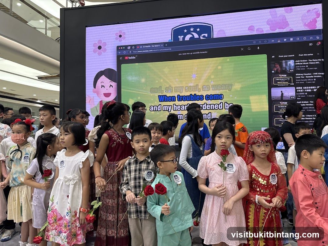 Children Watching Karaoke