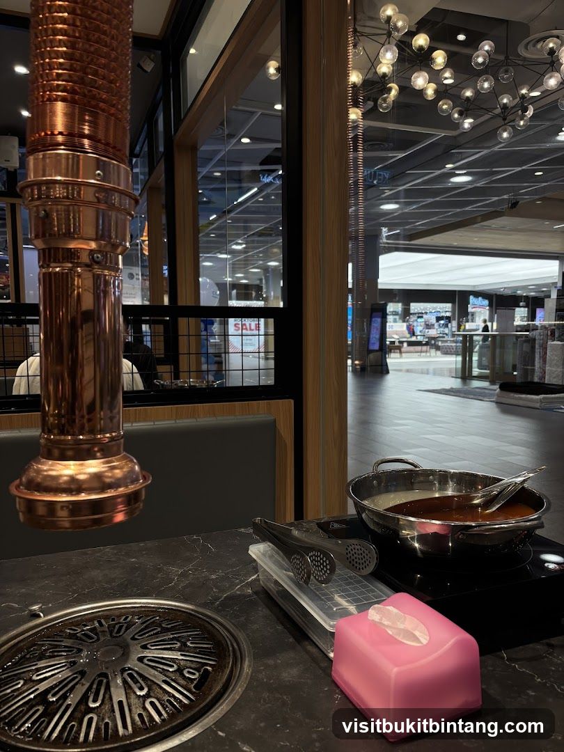Korean BBQ Grill Setup