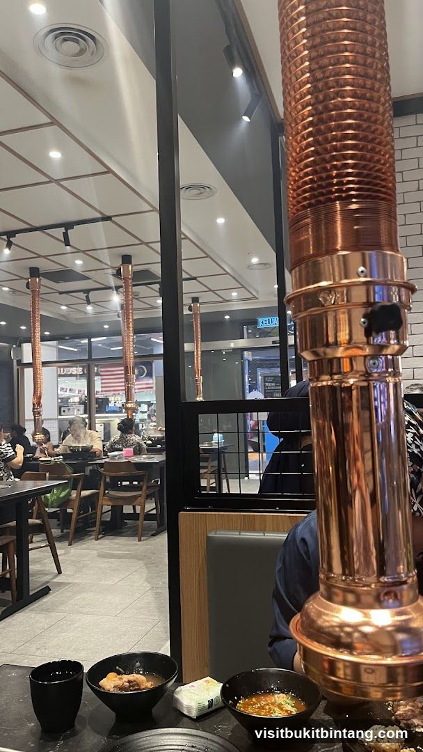 Restaurant Interior with Grills