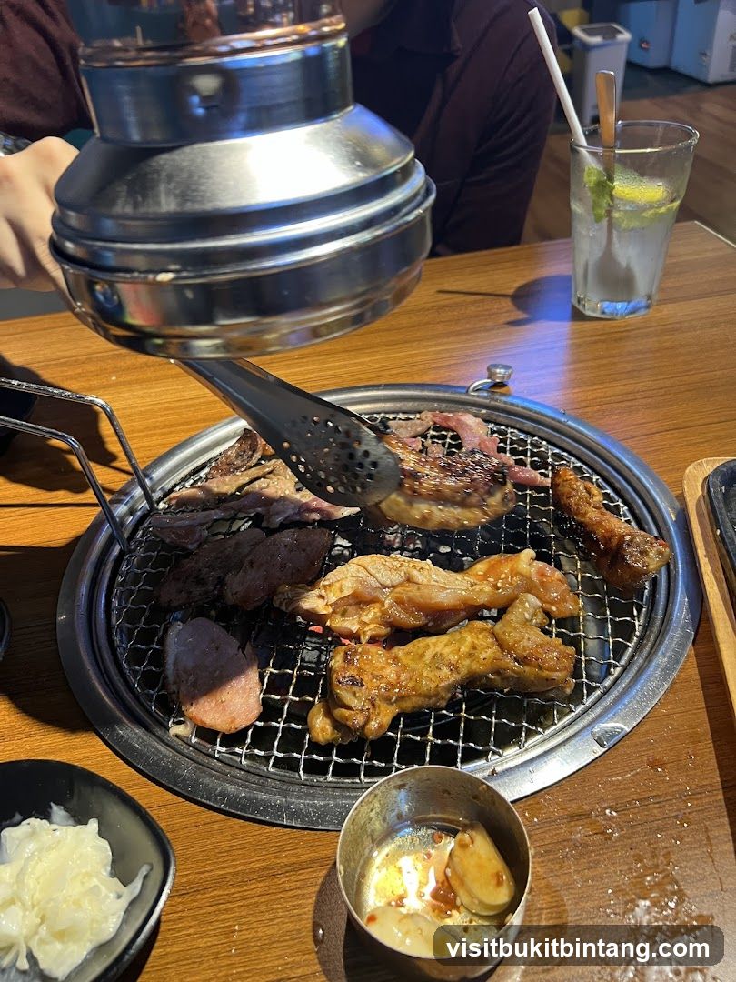 Grilling Meat