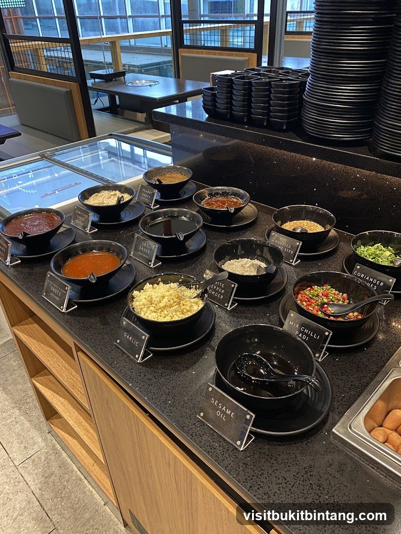 Condiment Bar
