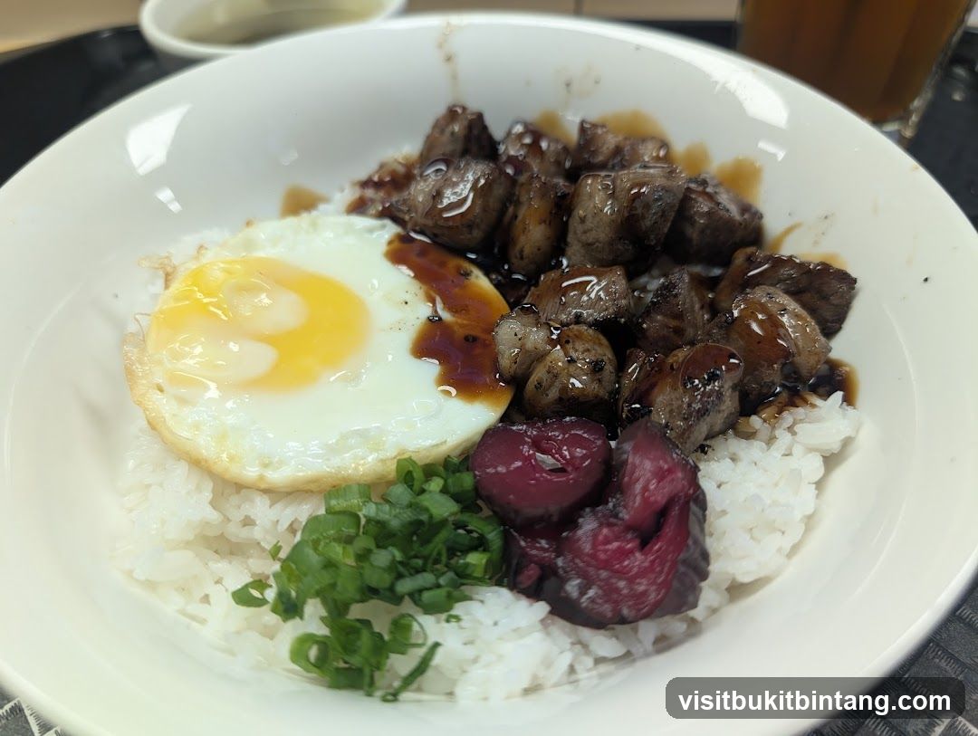 Beef and Egg Rice Bowl