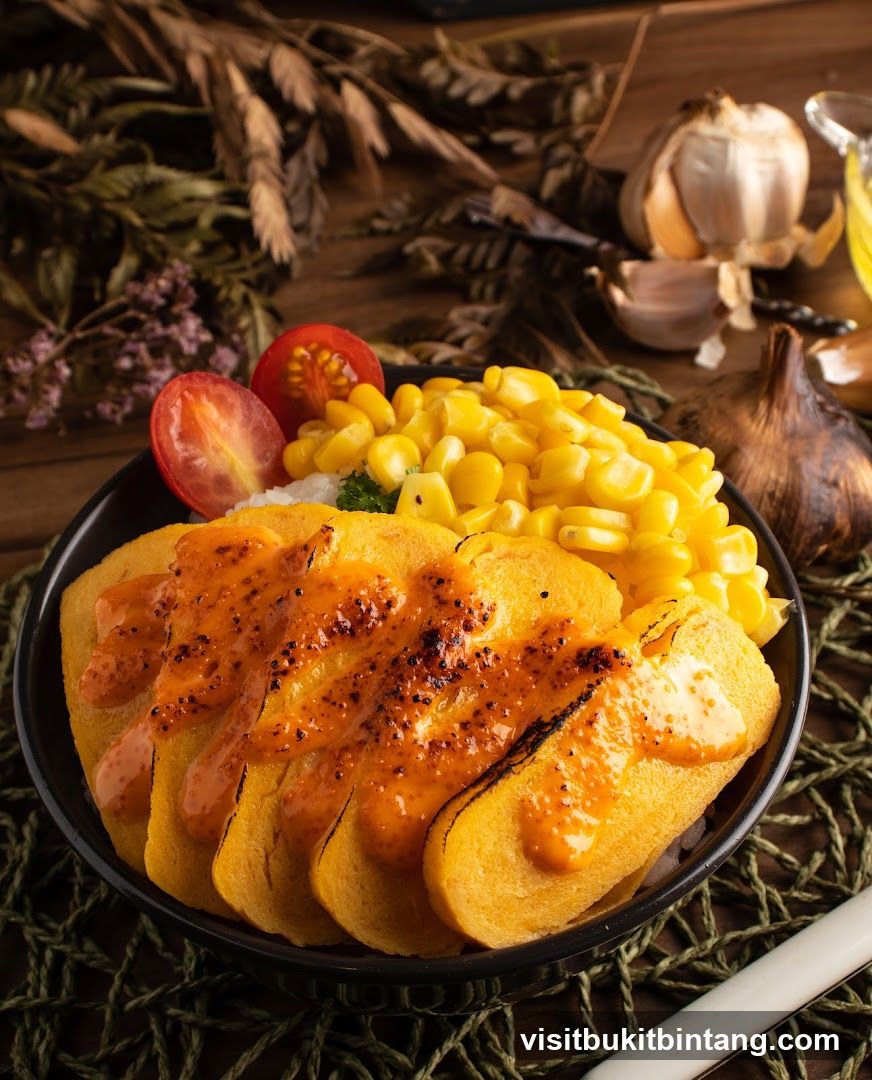 Omelet Rice Bowl