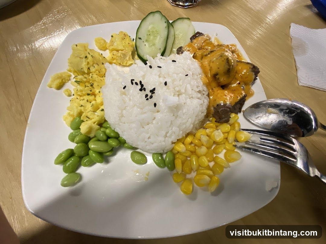 Plate of food