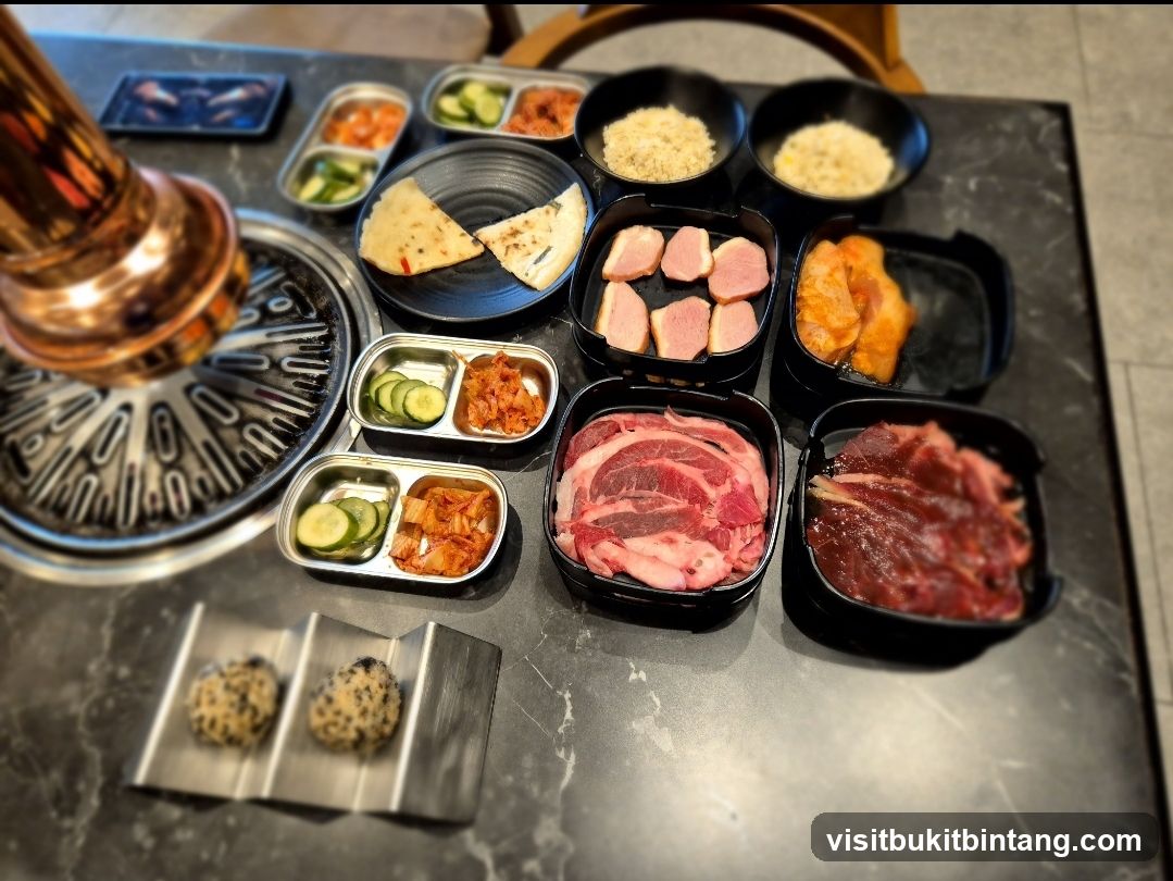 Korean BBQ Spread