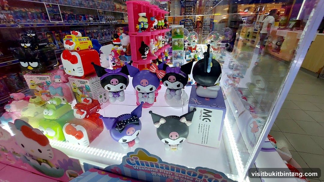 Sanrio Character Merchandise Display