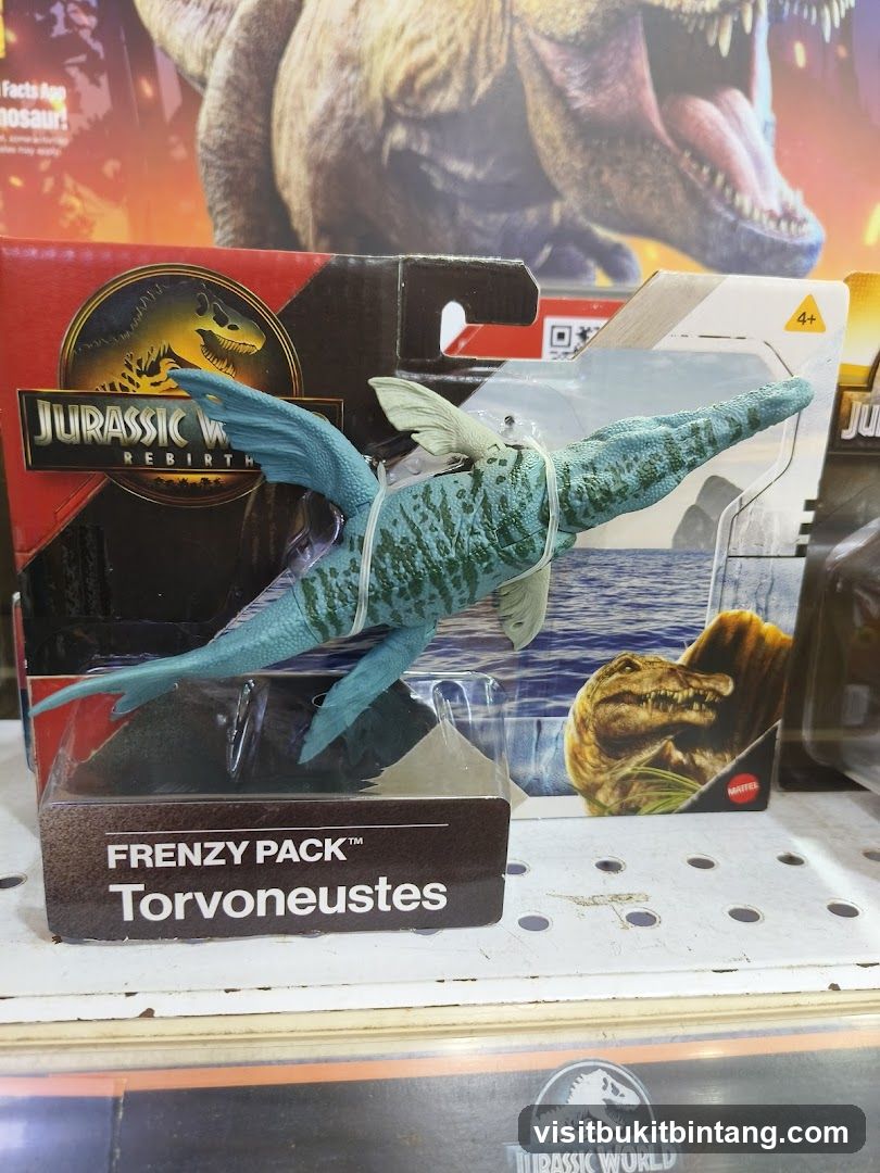 Jurassic World Rebirth Torvoneustes Frenzy Pack Toy