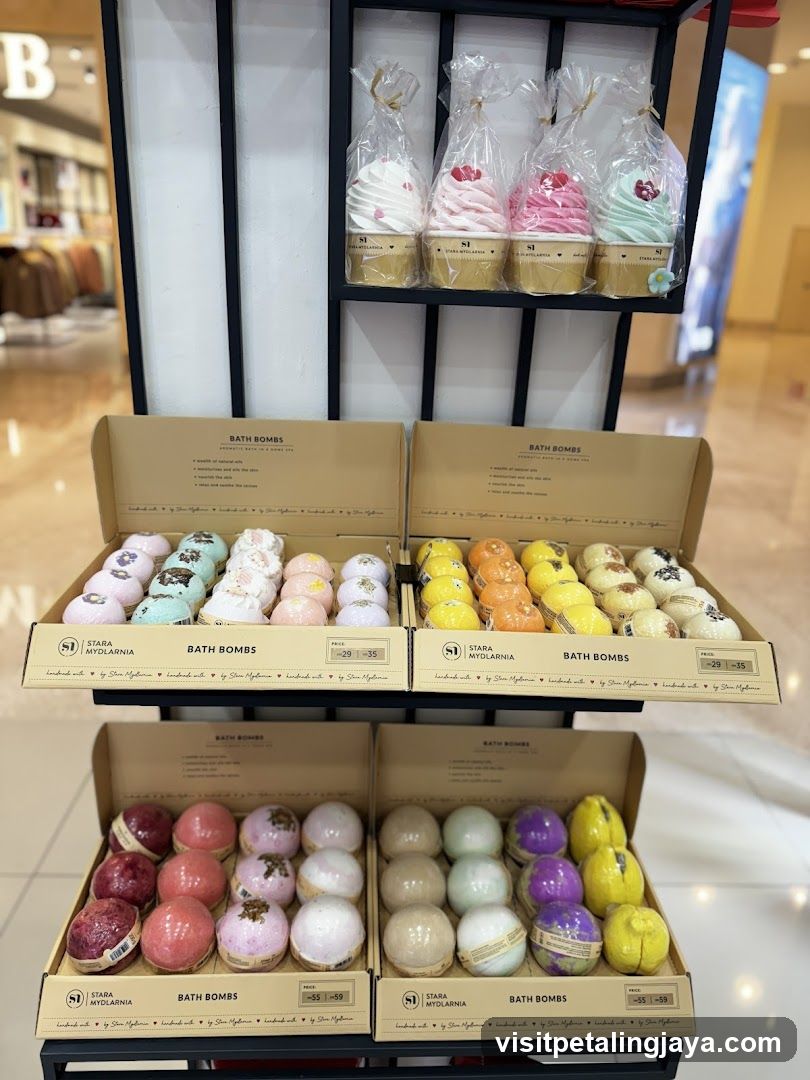 Bath Bombs Display