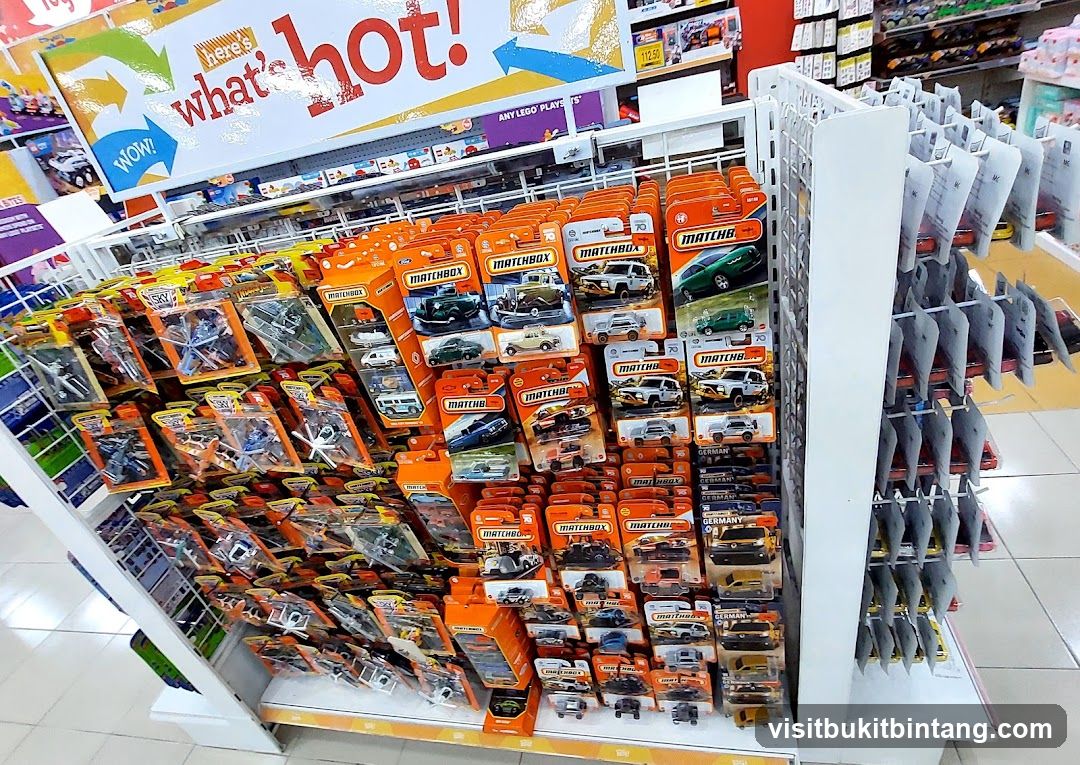 Matchbox Toy Display