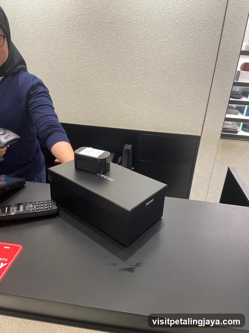 Counter with Product Display