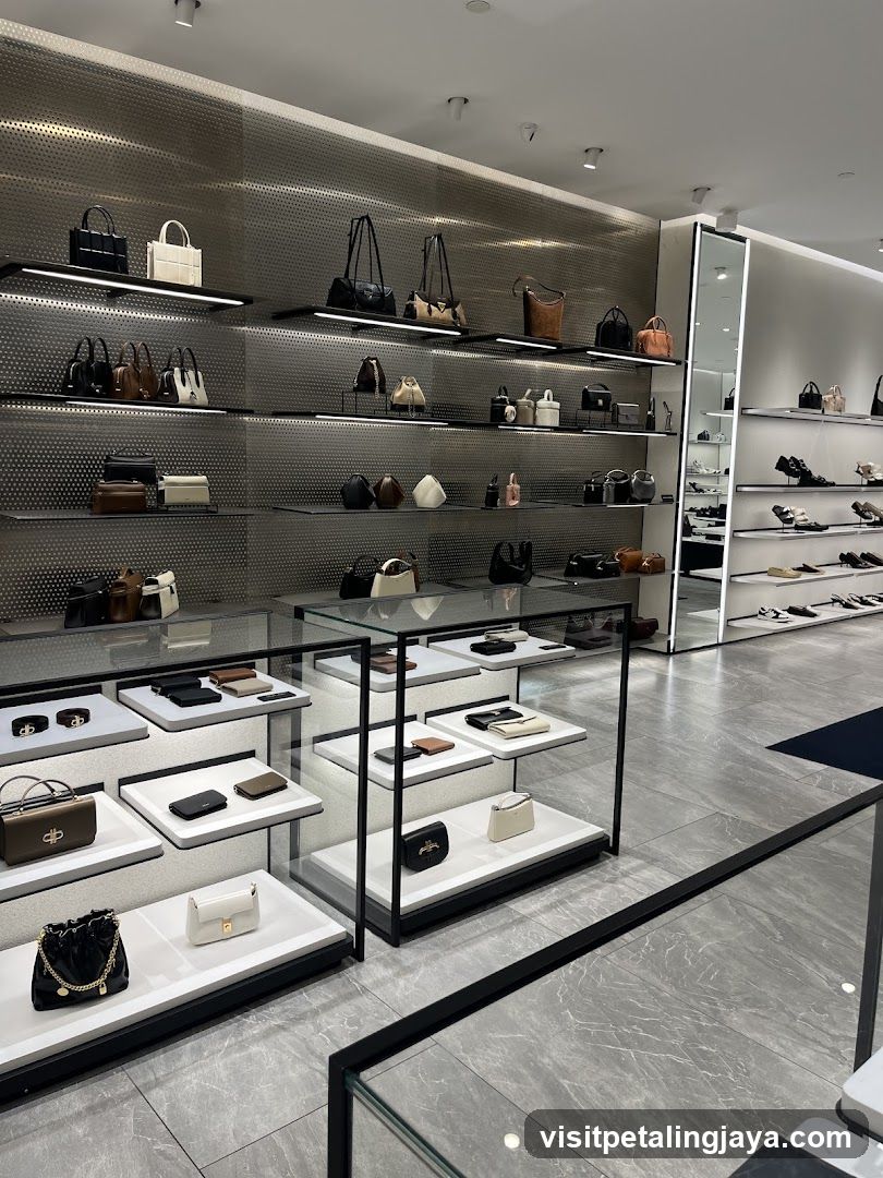 Luxury Handbag Store Interior