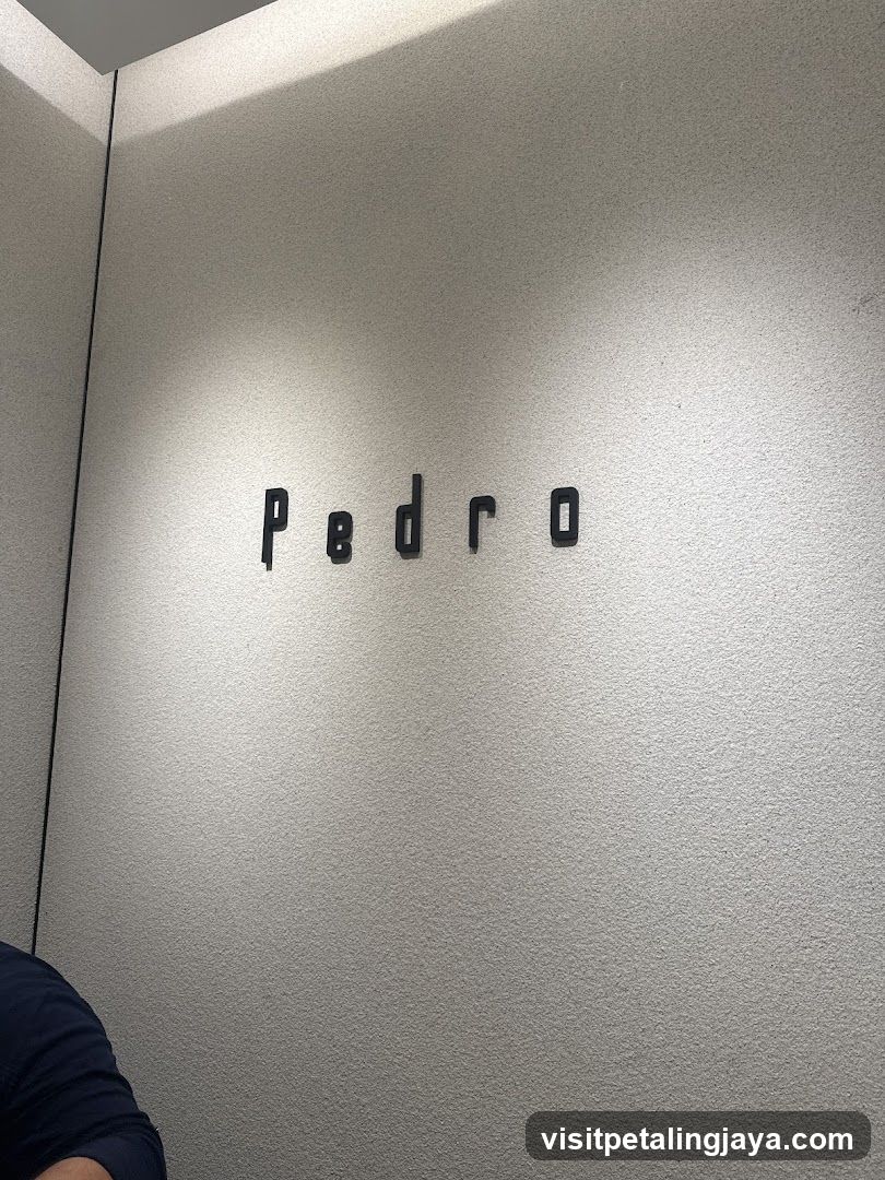 Pedro Signage