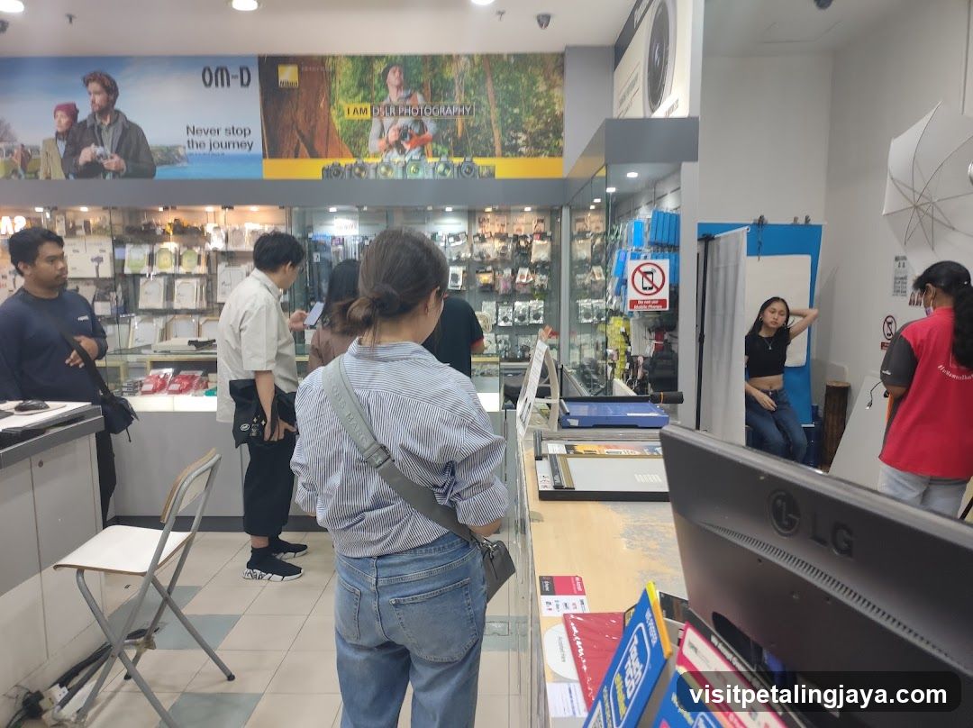Electronics Store Interior