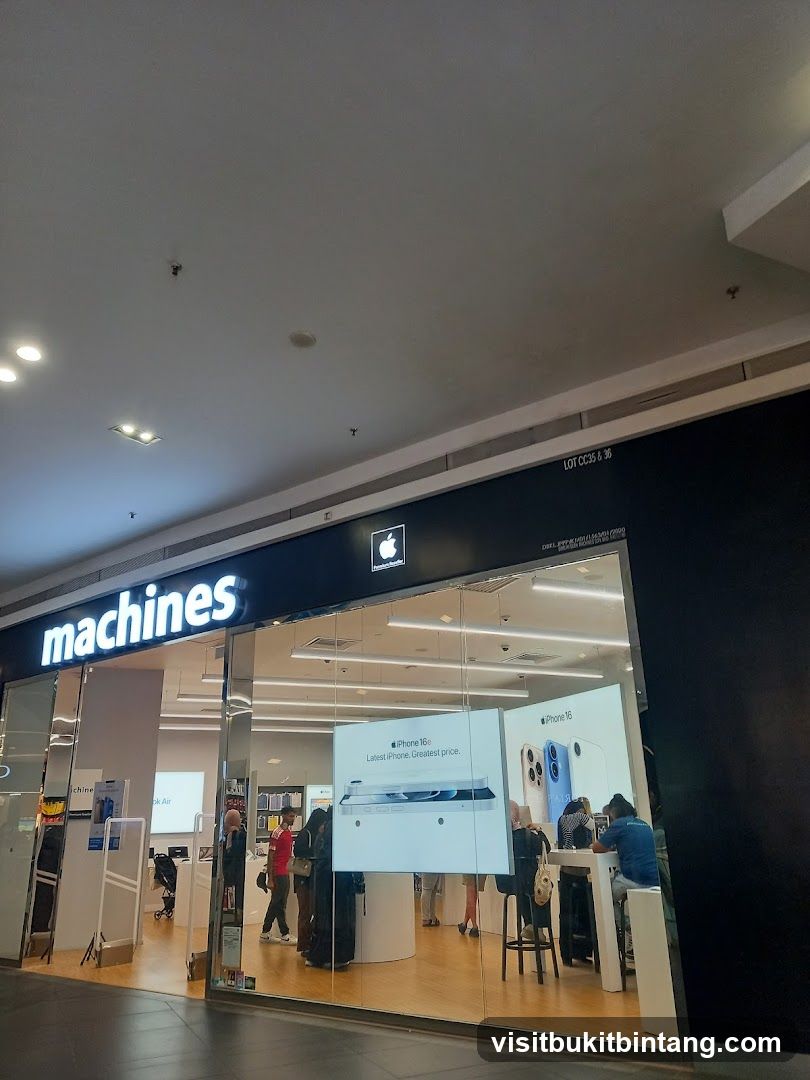 Machines NU Sentral Apple Premium Reseller Store