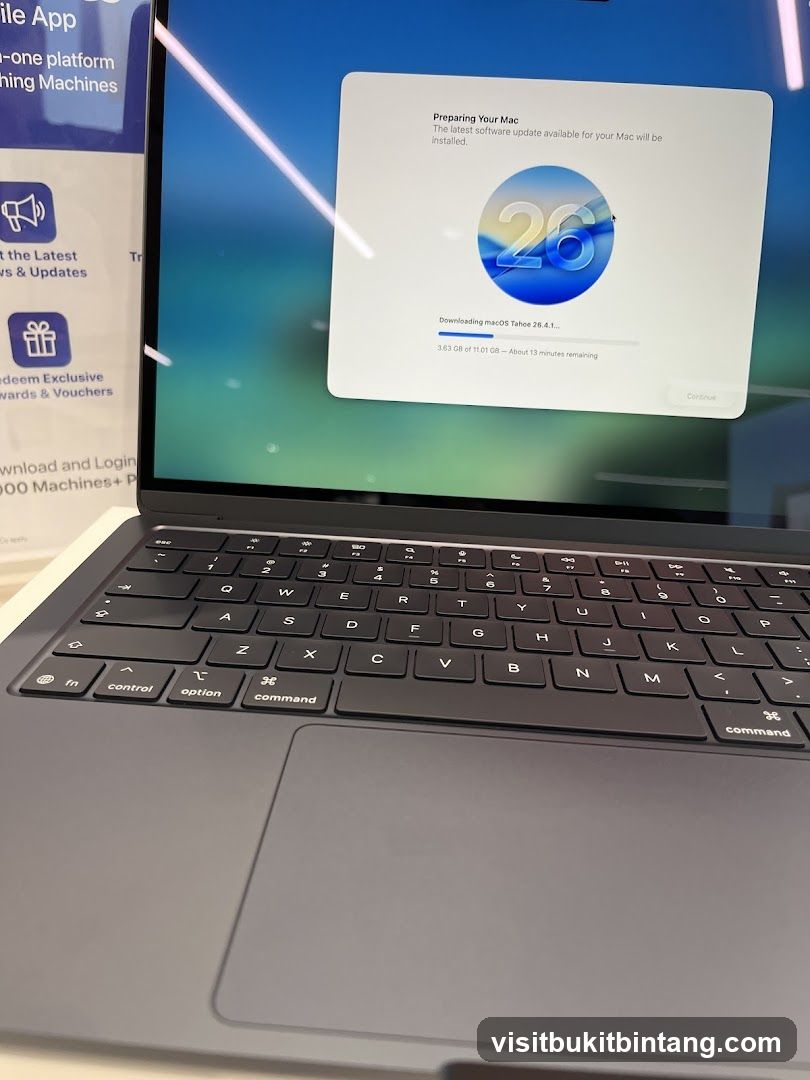MacBook Pro with macOS Update