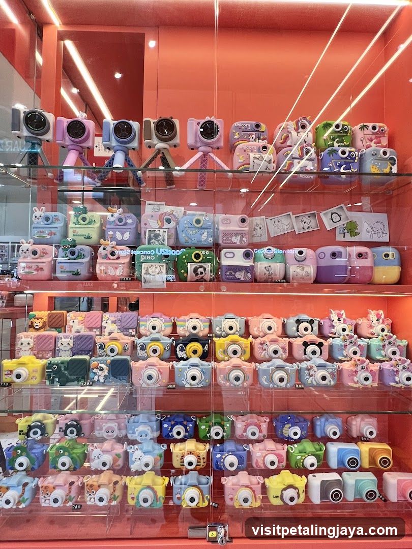 Colorful Instant Camera Display