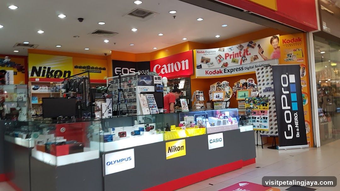 Electronics Store Interior