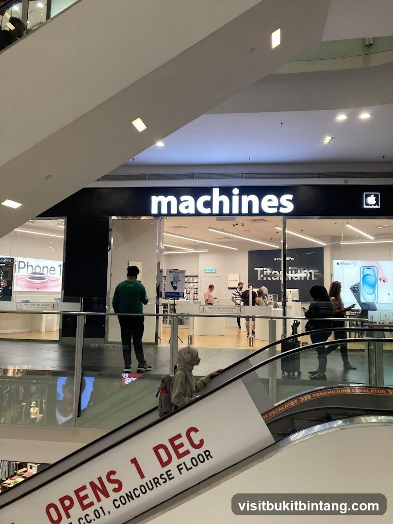 Machines NU Sentral Apple Premium Reseller Store