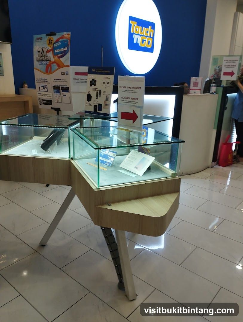 Touch 'n Go Store Display