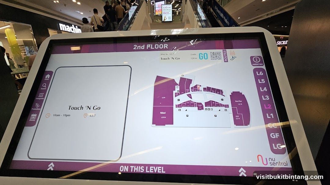 Mall Directory Kiosk