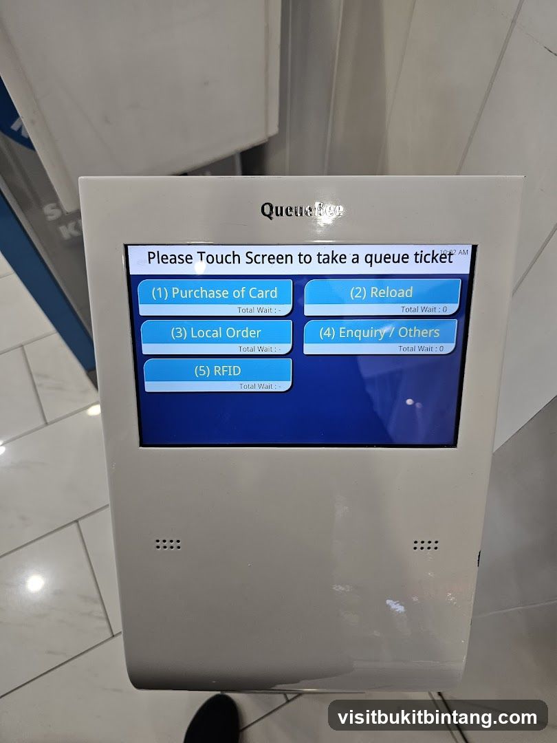 Queue Ticket Machine