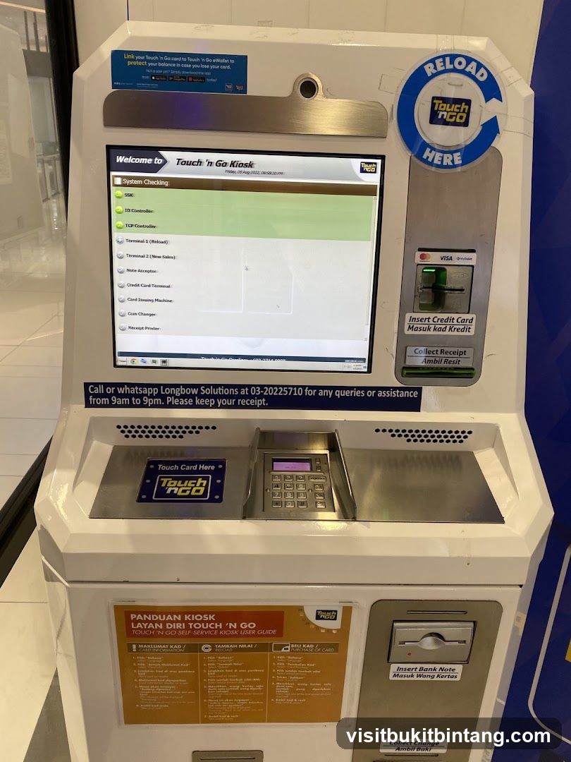 Touch 'n Go Kiosk