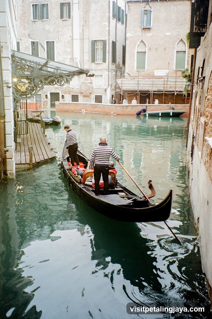 Gondola in Venice Canal