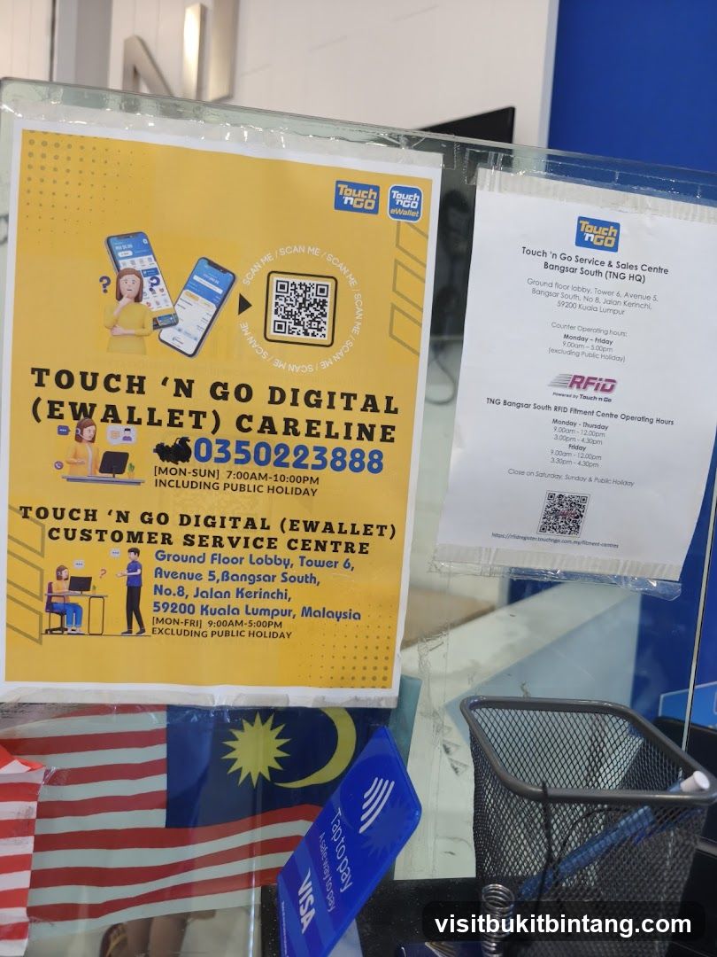 Touch 'n Go Digital Information