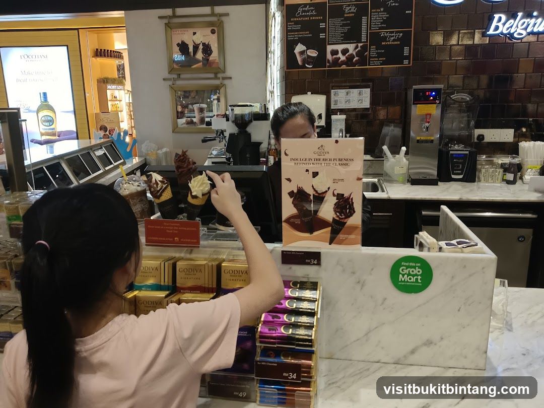 Godiva Chocolate Shop