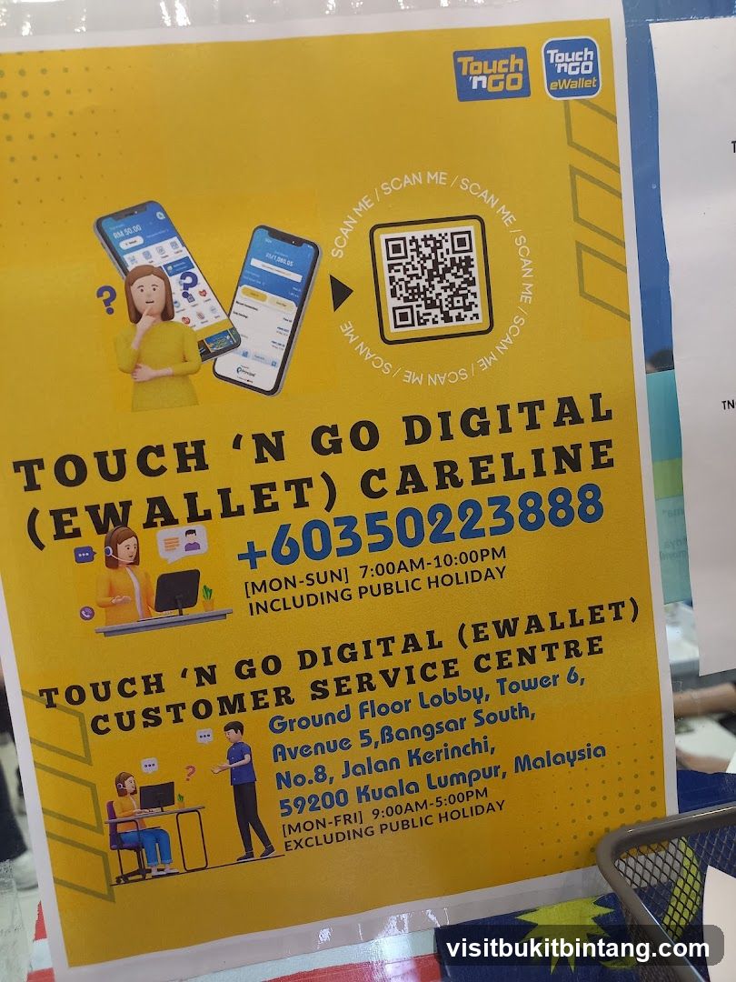 Touch 'n Go Digital (Ewallet) Information Poster