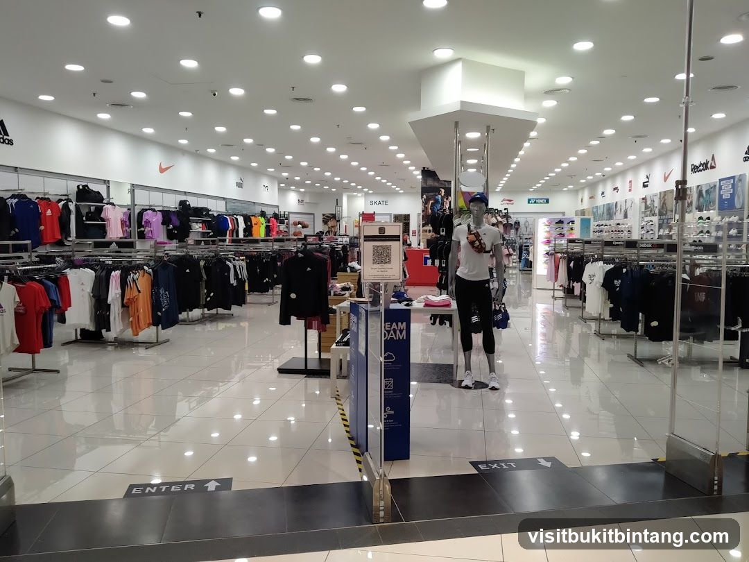 Sports Apparel Store Interior