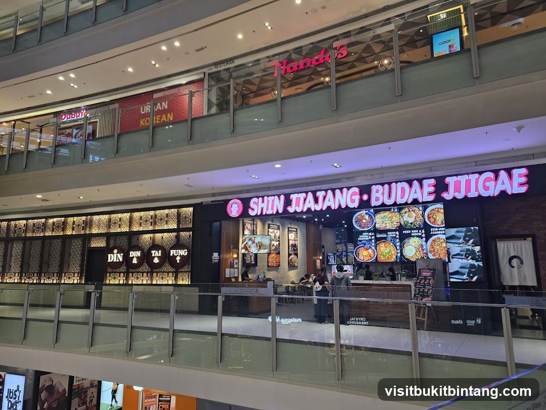 Korean Restaurant in a Mall