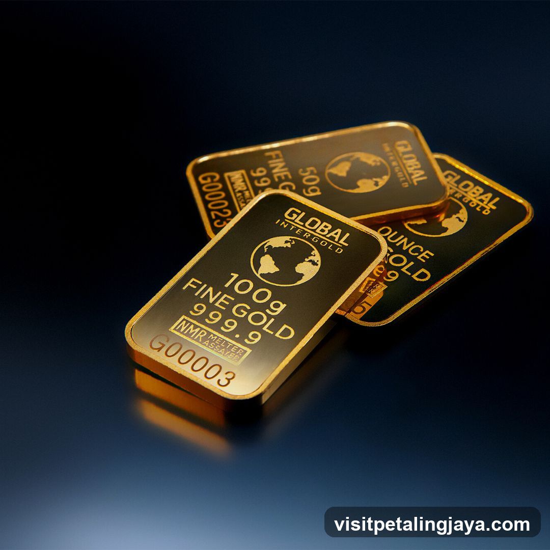 Gold Bars Display