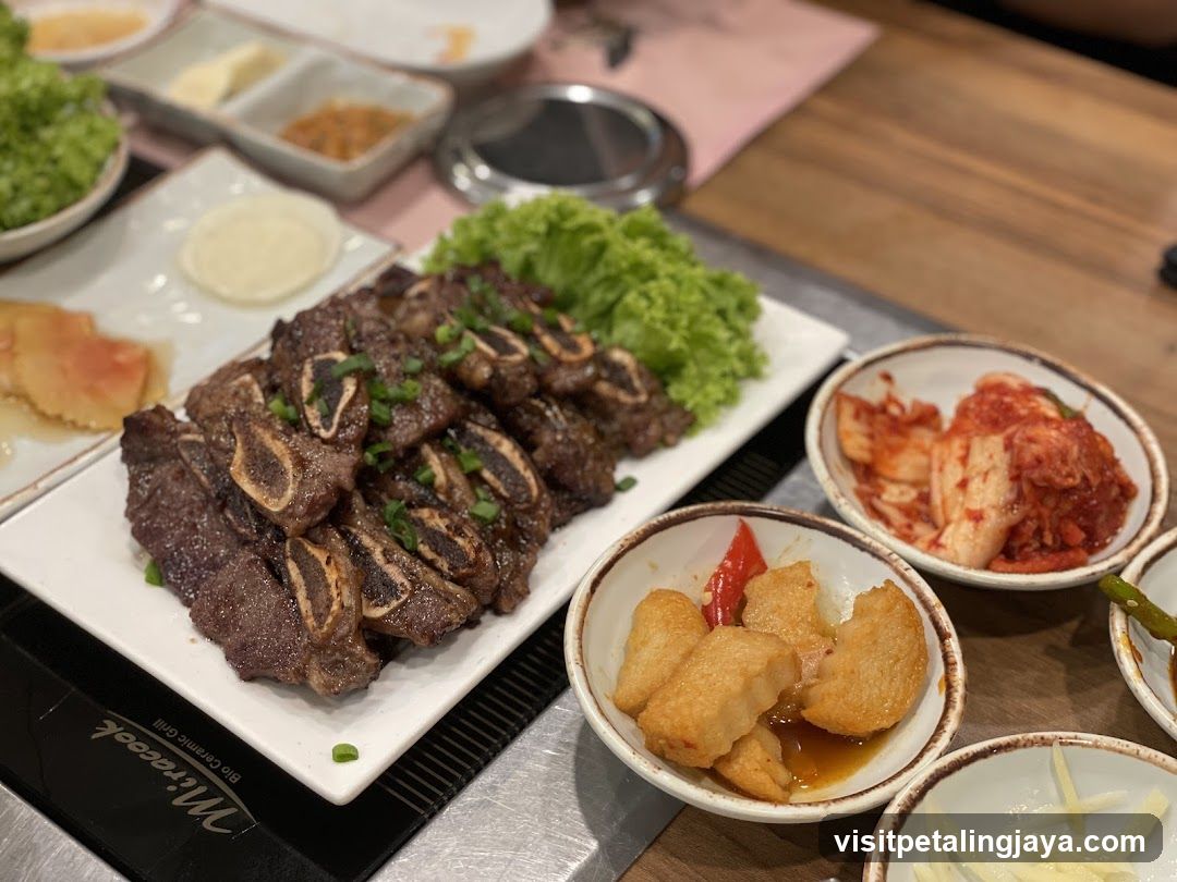 Korean BBQ Table Setting