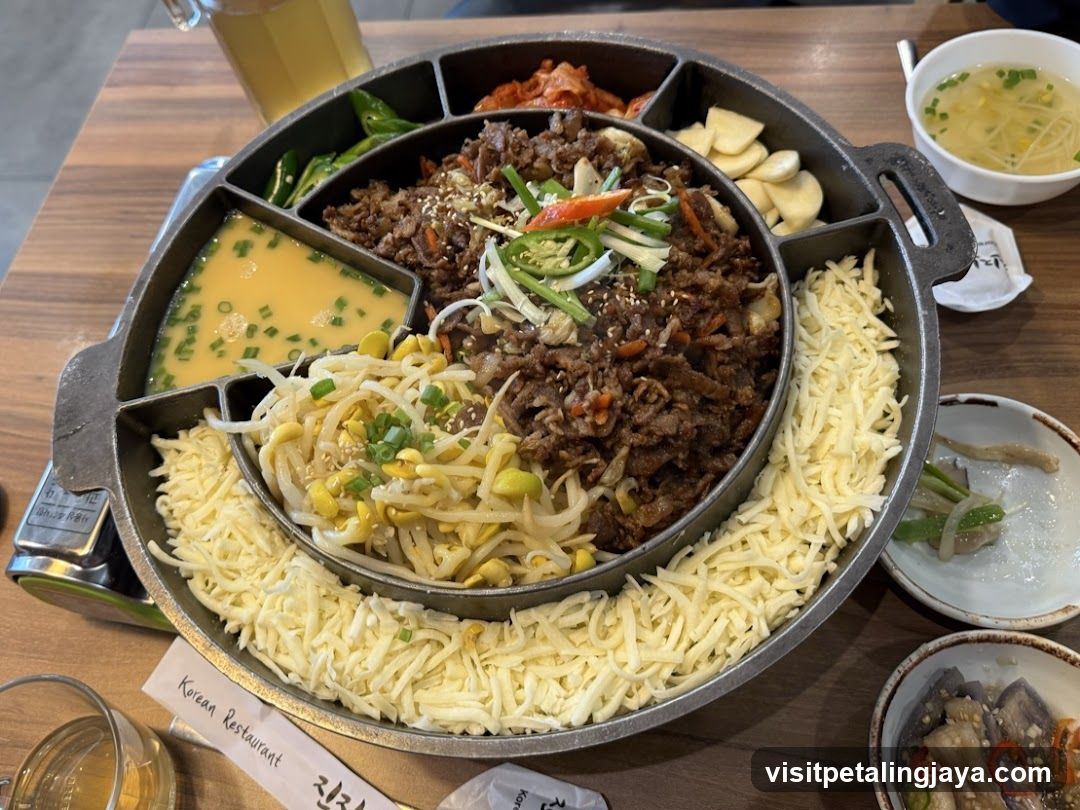 Korean BBQ Platter with Side Dishes