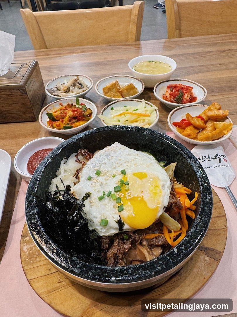 Korean Stone Bowl Meal