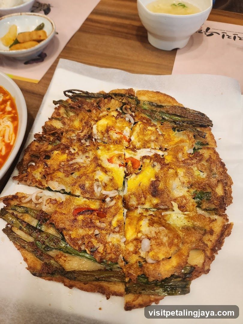 Korean Pancake (Jokbal or similar)