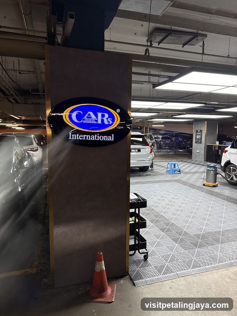 Car Wash Interior View