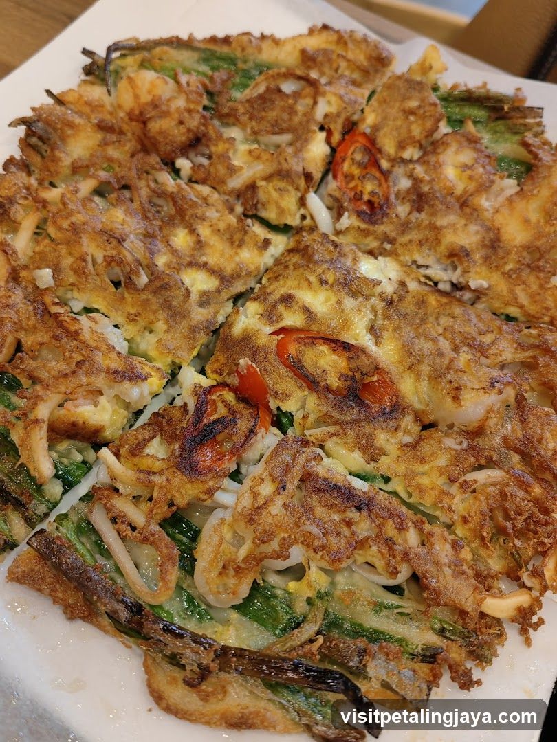 Fried Vegetable Omelette