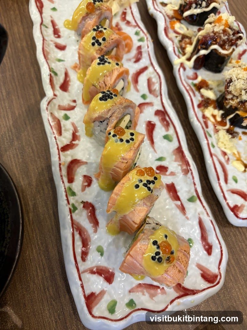 Salmon Sushi Rolls