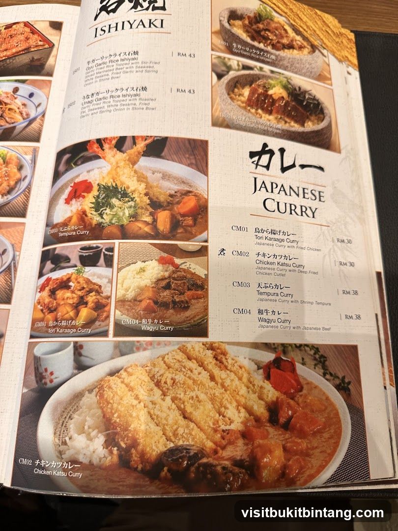 ISHIYAKI & JAPANESE CURRY