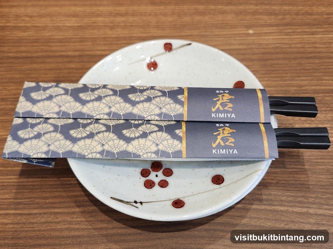Chopsticks with branded packaging
